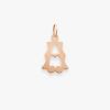 Pendentif Vanrycke Paris Lettrine A Or rose 18k