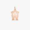 Pendentif Vanrycke Paris Lettrine W Or rose 18k