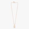 Pendentif Vanrycke Paris Lettrine W Or rose 18k