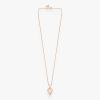Pendentif Vanrycke Paris Lettrine V Or rose 18k