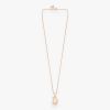 Pendentif Vanrycke Paris Lettrine D Or rose 18k