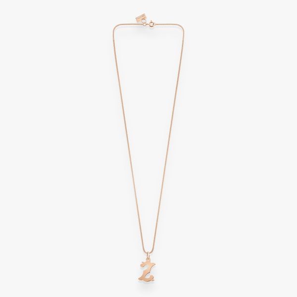 Pendentif Vanrycke Paris Lettrine Z Or rose 18k