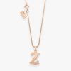 Pendentif Vanrycke Paris Lettrine Z Or rose 18k