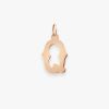 Pendentif Vanrycke Paris Lettrine Q Or rose 18k
