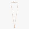 Pendentif Vanrycke Paris Lettrine H Or rose 18k