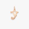 Pendentif Vanrycke Paris Lettrine Y Or rose 18k