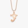 Pendentif Vanrycke Paris Lettrine Y Or rose 18k