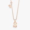 Pendentif Vanrycke Paris Lettrine S Or rose 18k