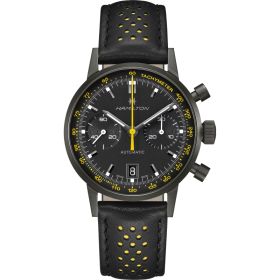 Montre Hamilton American Classic Intra-Matic Auto Chrono Jaune