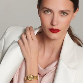 La Grande Classique De Longines Cadran Nacre bleue Bracelet Acier