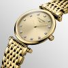 La Grande Classique De Longines Cadran Nacre bleue Bracelet Acier