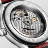 Longines Master Collection Cadran Argenté Bracelet Alligator