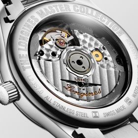 Longines Master Collection Cadran Argenté Bracelet Acier