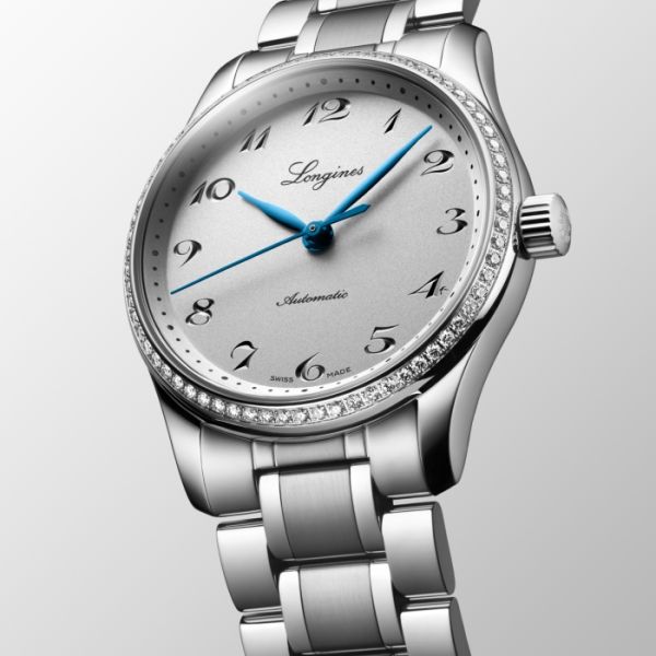 Longines Master Collection Cadran Argenté Bracelet Acier