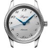 Longines Master Collection Cadran Argenté Bracelet Alligator