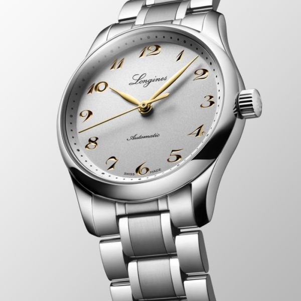 Longines Master Collection Cadran Argenté Bracelet Acier