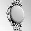 Longines Elegant Collection Moonphase Cadran Nacre blanche Bracelet Acier