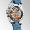 Conquest Cadran Bleu soleillé Bracelet Bracelet caoutchouc