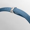 Conquest Cadran Bleu soleillé Bracelet Bracelet caoutchouc