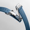 Conquest Cadran Bleu soleillé Bracelet Bracelet caoutchouc