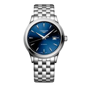 Montre Longines Flagship Cadran Bleu soleillé Bracelet Acier