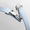 Montre Conquest Cadran Bleu soleillé Bracelet caoutchouc