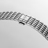 Montre Mini Dolcevita Cadran Argenté "flinqué" Bracelet Acier