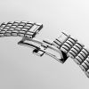Montre Mini Dolcevita Cadran Argenté "flinqué" Bracelet Acier