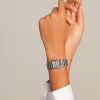 Montre Mini Dolcevita Cadran Argenté "flinqué" Bracelet Acier