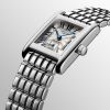 Montre Mini Dolcevita Cadran Argenté "flinqué" Bracelet Acier