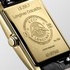 Montre Longines Dolcevita Cadran Argenté "flinqué" Bracelet Alligator