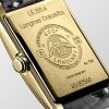 Montre Longines Dolcevita Cadran Anthracite Bracelet Alligator