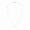 Collier Dinh Van Le Cube Diamant Petit Modèle Or Jaune & Diamant