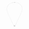 Pendentif Dinh Van Pulse Petit Modèle Pavé 3 Rangs Or Blanc Diamants