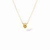 Collier Dinh Van Le Cube Or Jaune Saphir Jaune