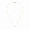 Collier Dinh Van Le Cube Or Jaune Saphir Jaune