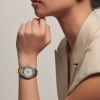 Montre Hydroconquest Cadran Nacre blanche Bracelet Acier et PVD jaune