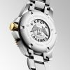 Montre Hydroconquest Cadran Nacre blanche Bracelet Acier et PVD jaune