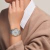 Montre Conquest Cadran Nacre blanche Bracelet Acier