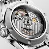 Montre Conquest Cadran Nacre blanche Bracelet Acier
