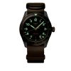 Montre Longines Spirit Zulu Time Cadran Anthracite Bracelet nylon