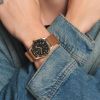 Montre Longines Spirit Zulu Time Cadran Anthracite Bracelet nylon
