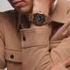 Montre Longines Spirit Zulu Time Cadran Anthracite Bracelet nylon
