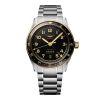 Montre Longines Spirit Zulu Time Cadran Anthracite Bracelet Acier