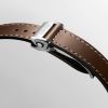 Montre Longines Spirit Zulu Time Cadran Anthracite Bracelet cuir
