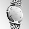 Montre La Grande Classique De Longines Cadran Nacre bleue Bracelet Acier