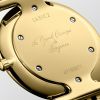 Montre La Grande Classique De Longines Cadran Doré Bracelet PVD jaune