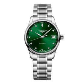 Montre Longines Master Collection Cadran Vert Bracelet Acier