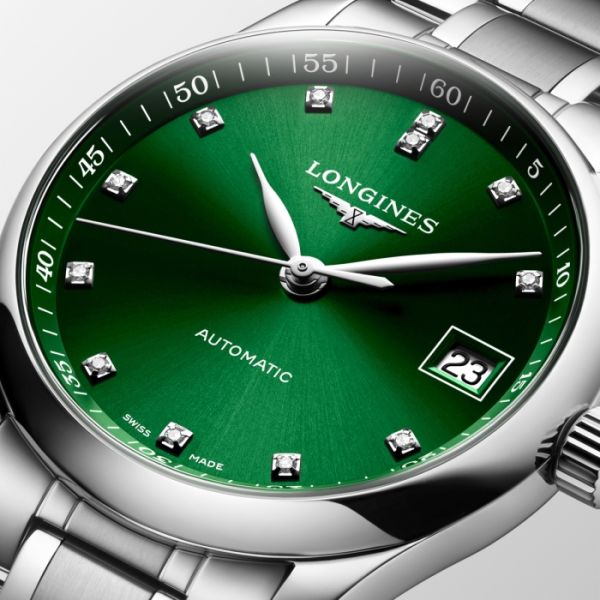 Montre Longines Master Collection Cadran Vert Bracelet Acier
