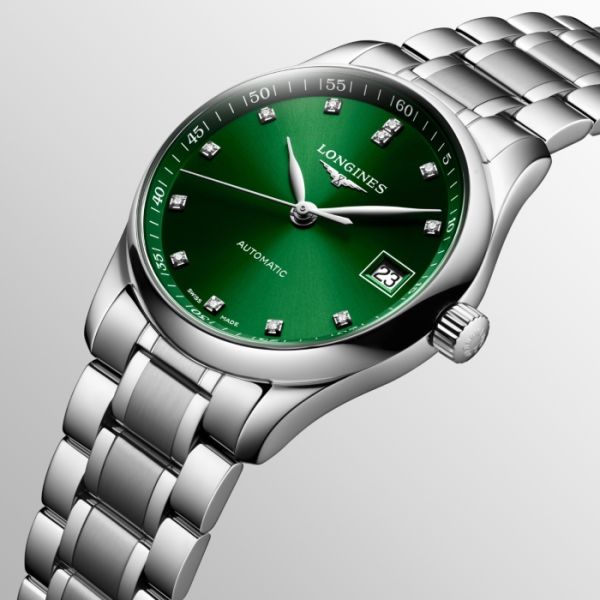 Montre Longines Master Collection Cadran Vert Bracelet Acier